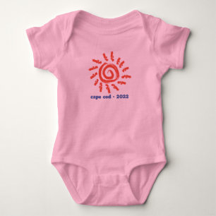 Pink Baby Girl Bodysuit  - Customised Text