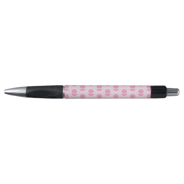 Pink Baby Girl Oyster shell and Pearl Patterned (Front)