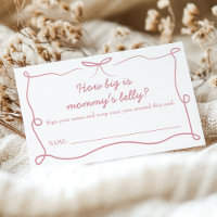 Pink Baby Is Brewing How Big Is Mommy's Belly