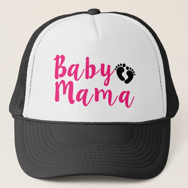 Pink Baby Mama hat (Front)