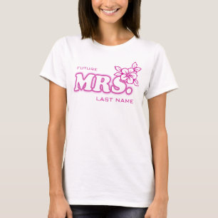 Pink Bachelorette "Future Mrs." Customisable Top