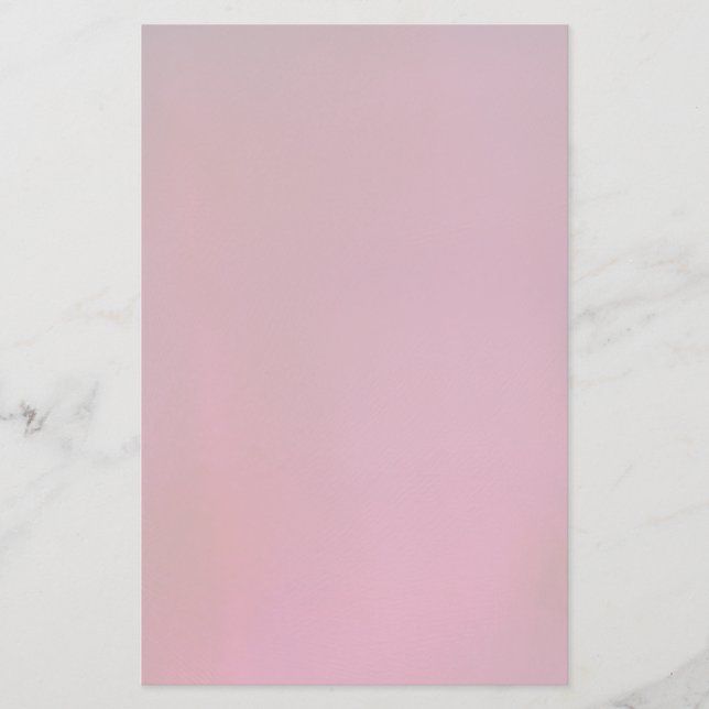 Pink Background Stationery (Front)