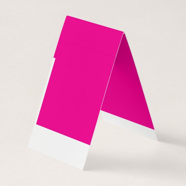 Pink Background with Black Border Design Ideas  Business Card (Back)