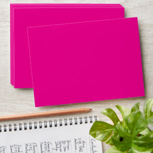 Pink Background with Black Border Design Ideas Envelope