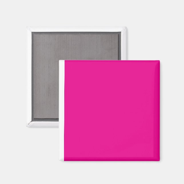Pink Background with Black Border Design Ideas  Magnet (Front/Back)