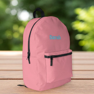  Pink Backpack for Her - Custom Name Design