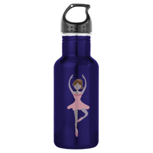 Pink Ballerina Girl 532 Ml Water Bottle