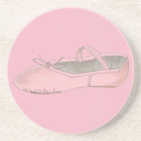 Pink Ballet Shoe Slipper Ballerina Dance Teacher