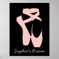 Pink ballet shoes ballet dancer