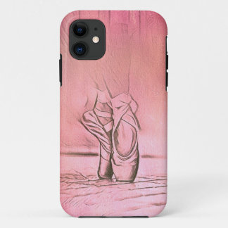 Pink Ballet Shoes on Pointe Case-Mate iPhone Case