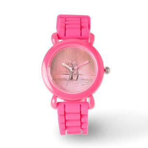 Pink Ballet Shoes on Pointe Watch