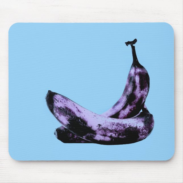Pink Bananas Pop Art Mouse Pad (Front)