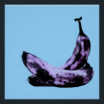 Pink Bananas Pop Art Poster<br><div class="desc">2025</div>