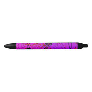 Pink Bandit Black Ink Pen