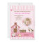 Pink Barn Animal Farm PHOTO Birthday Invitations