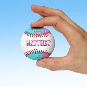 Pink Baseball Drip