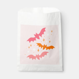 Pink Bats Halloween  Favour Bags