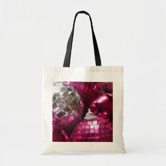Pink Baubles tote bag
