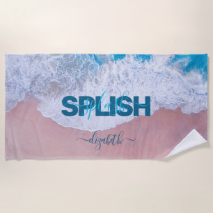 Pink Beach Bermuda Towel