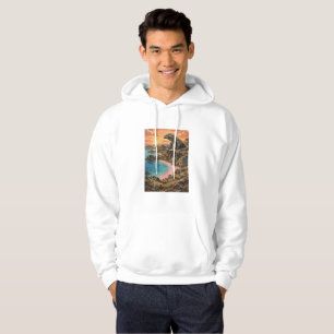 Pink Beach Komodo Island Sunset Hoodie