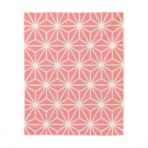 Pink Beige Cube Hexagon Triangle Japanese Pattern