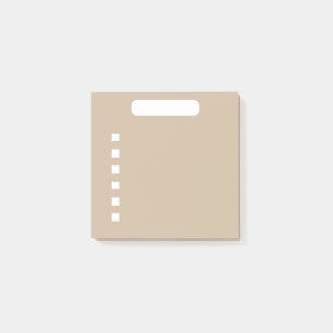 Pink Beige To-Do List Post-it Notes