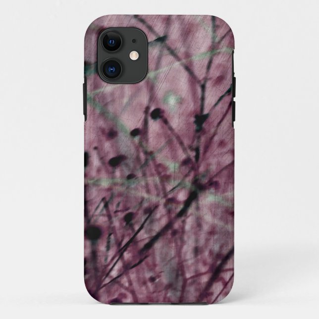 Pink Berry Field Case-Mate iPhone Case (Back)