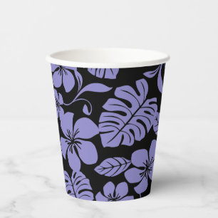 PINK BIKINI (BLACK/LAVENDER) PAPER CUPS