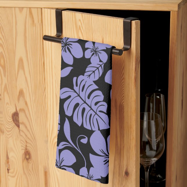 PINK BIKINI (BLACK//LAVENDER) TEA TOWEL (Thirds Fold)