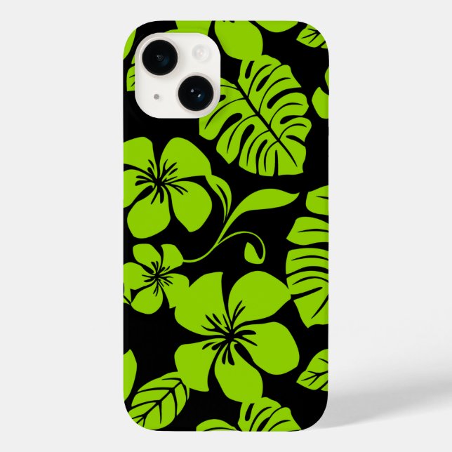 PINK BIKINI (BLACK/LIME) Case-Mate iPhone CASE (Back)