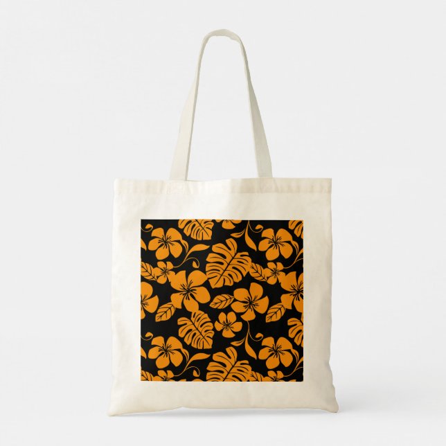 PINK BIKINI (BLACK/ORANGE) TOTE BAG (Back)