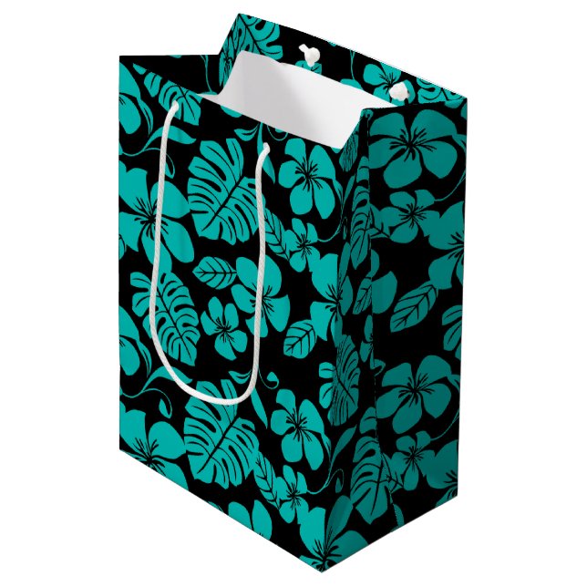 PINK BIKINI (BLACK/TEAL) Gift Bag (Front Angled)