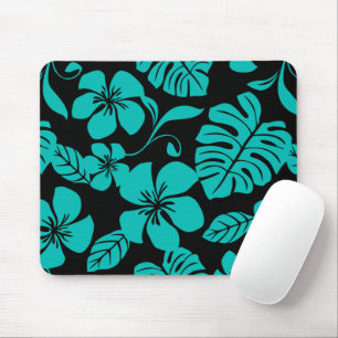 PINK BIKINI (BLACK/TEAL) MOUSE PAD
