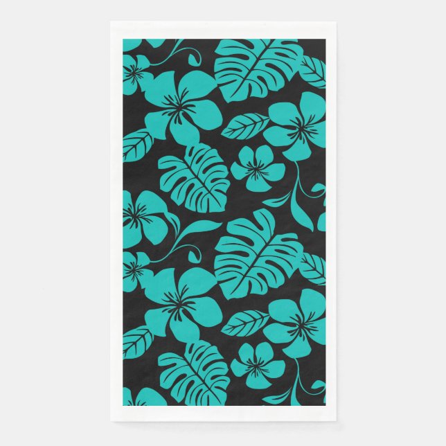 PINK BIKINI (BLACK/TEAL) NAPKIN (Front)