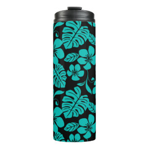 PINK BIKINI (BLACK/TEAL) THERMAL TUMBLER