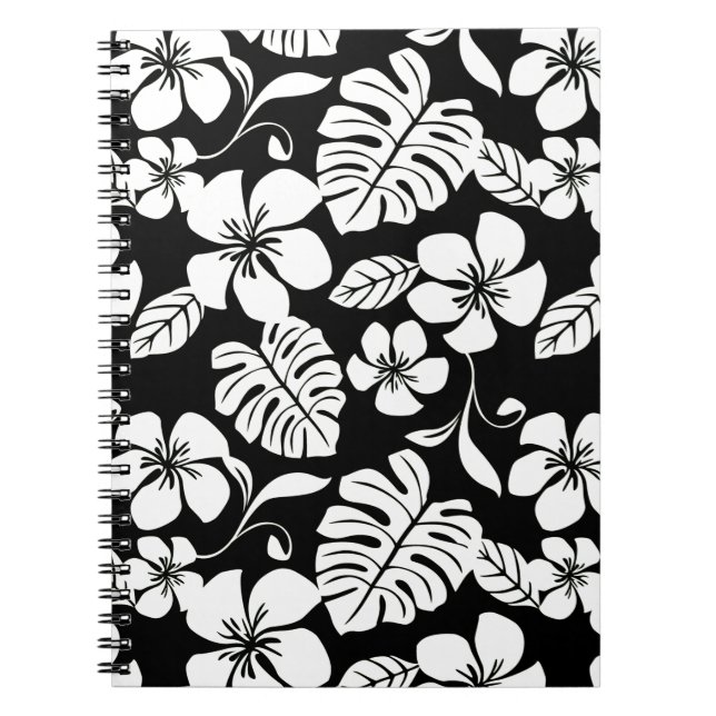 PINK BIKINI (BLACK/WHITE) Spiral Photo Notebook (Front)