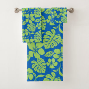 PINK BIKINI (BLUE/GREEN) BATH TOWEL SET