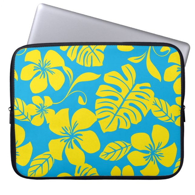 PINK BIKINI (BLUE/YELLOW) LAPTOP SLEEVE (Front)