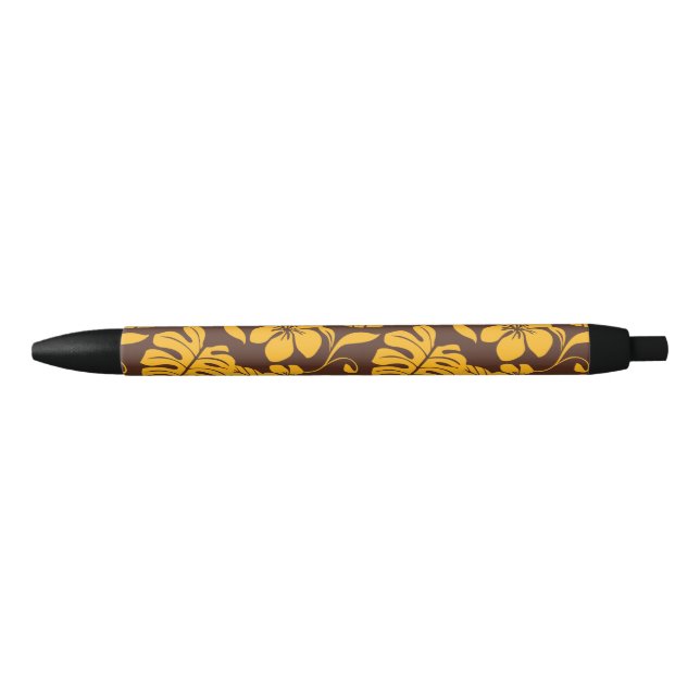 PINK BIKINI (BROWN/GOLD) BLACK INK PEN (Front)