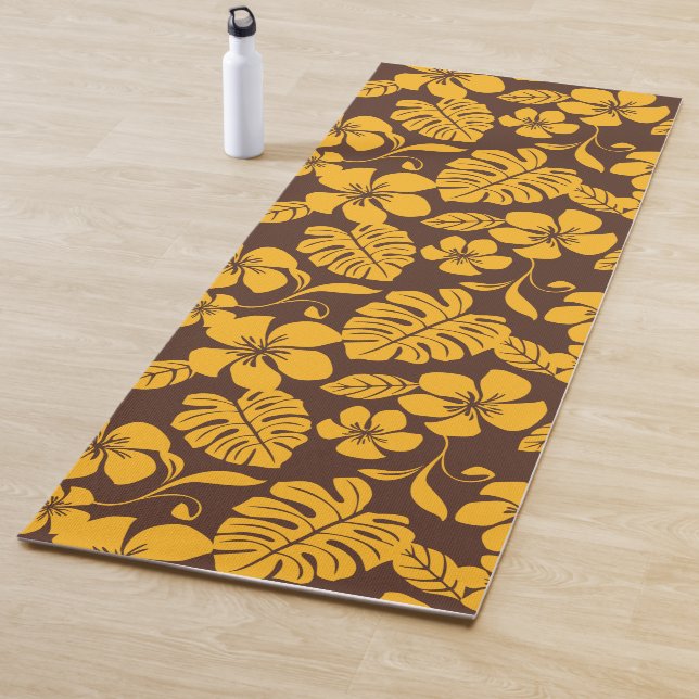 PINK BIKINI (BROWN/GOLD) YOGA MAT (In Situ)