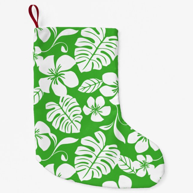 PINK BIKINI (CITRUS GREEN) SMALL CHRISTMAS STOCKING (Front)