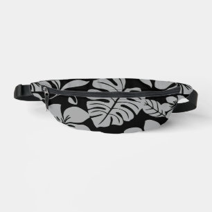 PINK BIKINI PATTERN IN BLACK/GRAY BUM BAGS