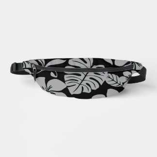 PINK BIKINI PATTERN IN BLACK/GRAY BUM BAGS