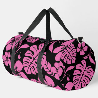PINK BIKINI PATTERN IN BLACK/PINK DUFFLE BAG