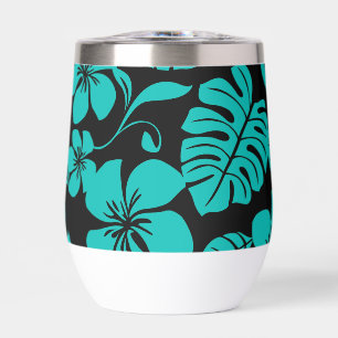 PINK BIKINI PATTERN IN BLACK/TEAL