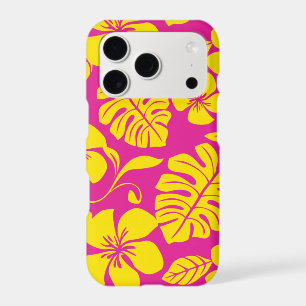 PINK BIKINI PATTERN IN HOT PINK/YELLOW