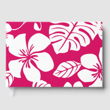 PINK BIKINI PATTERN IN STRAWBERRY RED