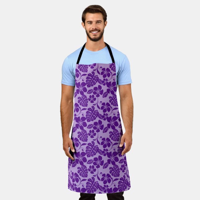 PINK BIKINI (PURPLE x 2) Apron (Worn)