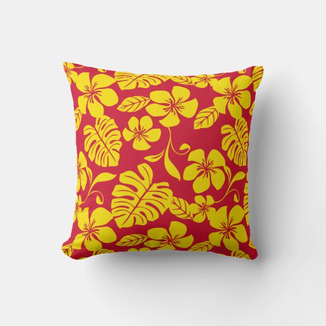 PINK BIKINI (RED/GOLD) CUSHION (Front)