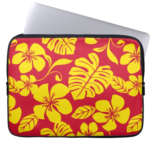 PINK BIKINI (RED/GOLD) LAPTOP SLEEVE (Front)